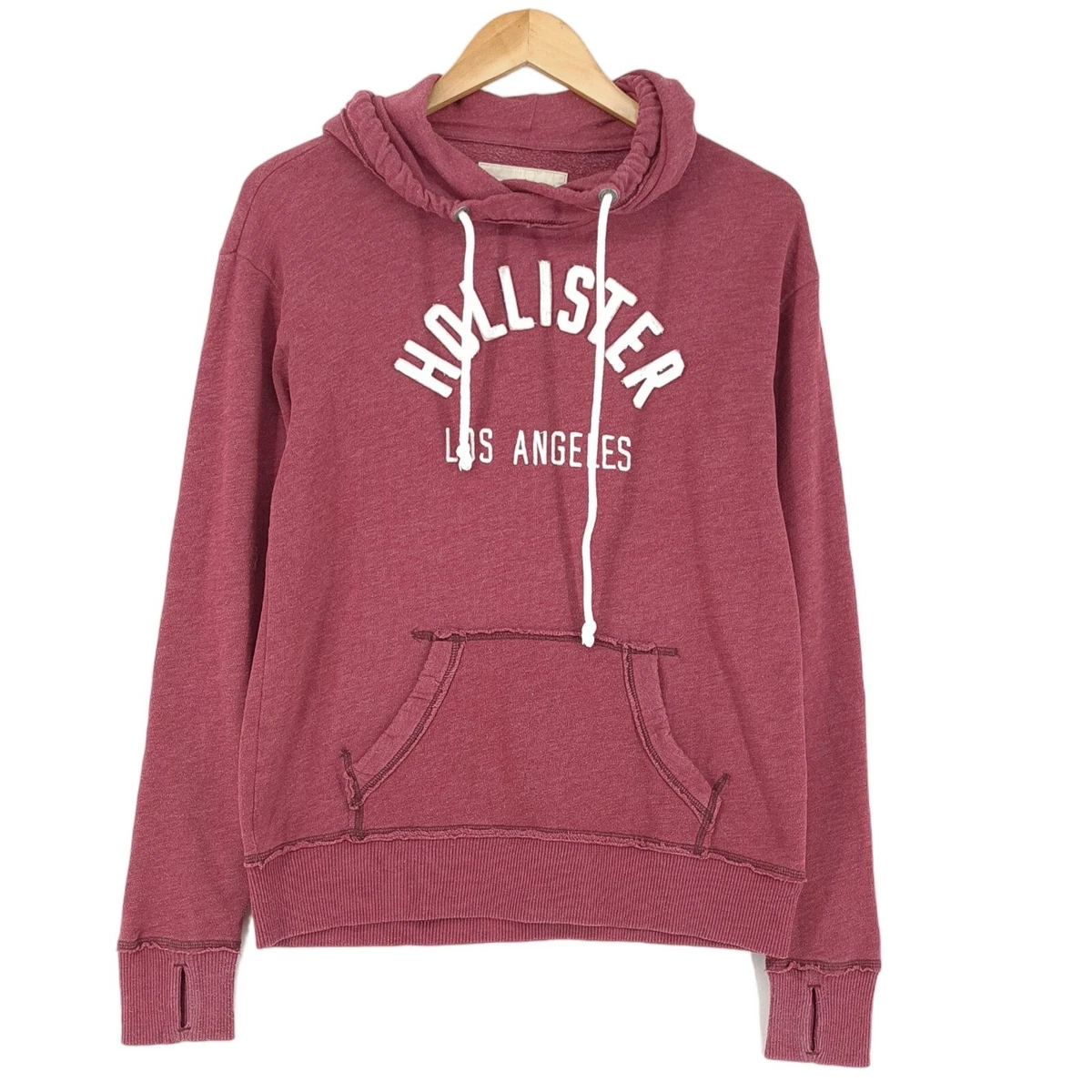 Red hotsell hollister jumper