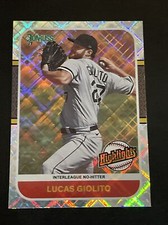 2021 Panini Donruss LUCAS GIOLITO Highlights Diamond Parallel #4