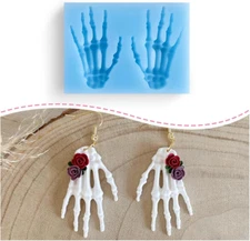 Halloween Polymer Clay Molds - Earring Molds for Jewelry & Decoration (Substitut