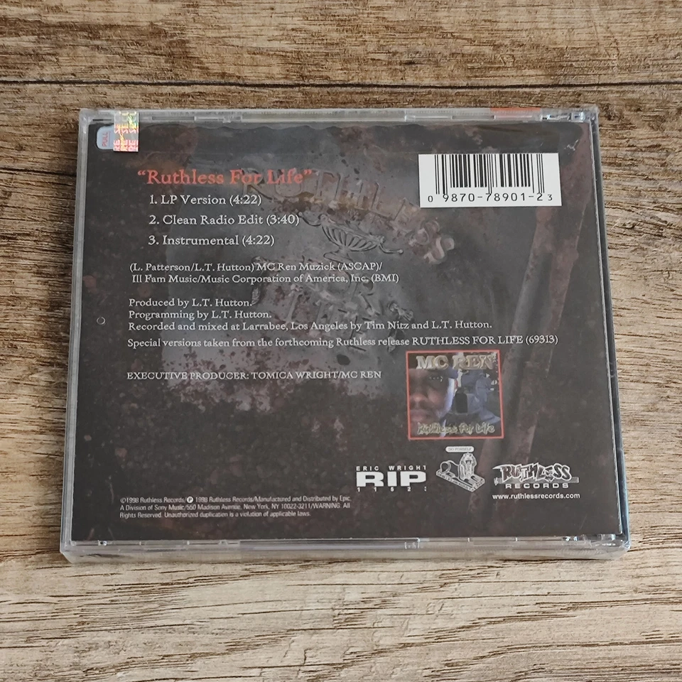 MC Ren - Ruthless For Life (Neu & Ovp) Eazy-E N.W.A Above The Law Ice Cube - Bild 2 von 3