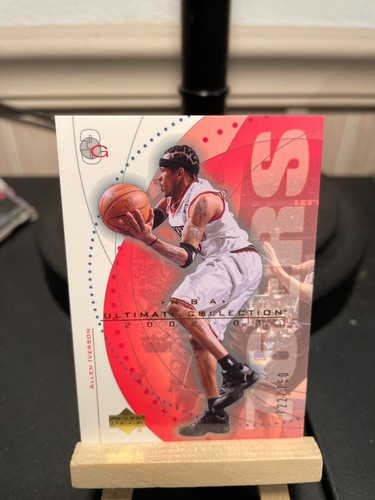 Allen Iverson #48 2002 Ultimate Collection card