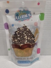 Yum Crumbs Chocolate Eclair Dessert Topping Unopened 6 oz Package