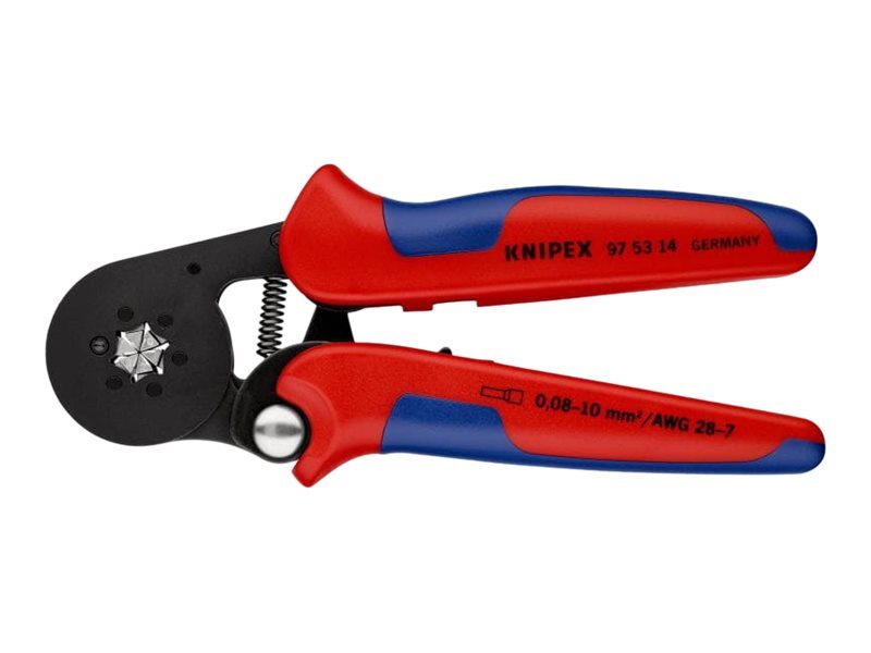 KNIPEX 97 53 14 Crimpzange Aderendhülsen 0.08 bis 10 mm² Attrezzo di 97 53 14