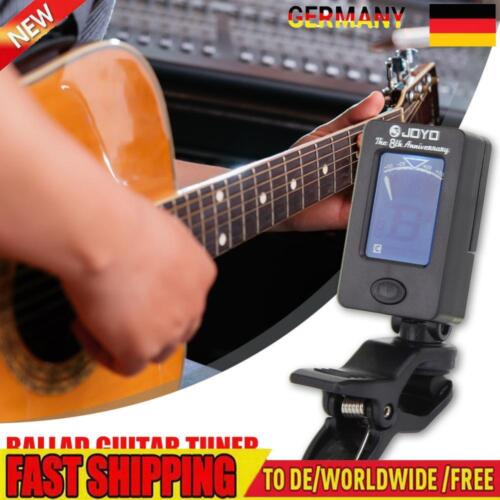 Guitar Tuner Acoustic Guitar Chromatic Bass Ukulele Electronic Tuning Clip-on - Picture 1 of 8