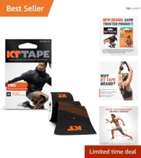 Athletic Tape Polyester 10" Precut 20 Strips Water-Resistant Muscle Support