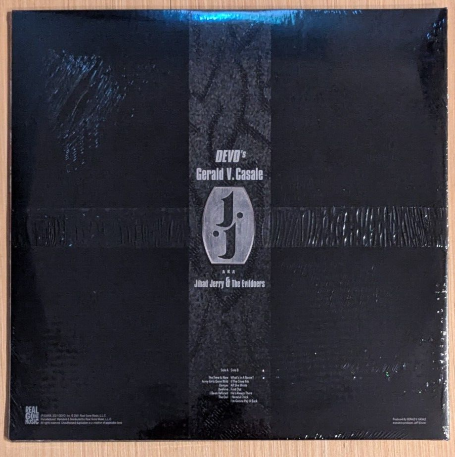 欧LP Gerald V. Casale A K A Jihad Jerry &amp;amp; The Evildoers RGM1218 Real Gone Music /00260 DEVO's Gerald V. Casale - AKA Jihad Jerry & The Evildoers