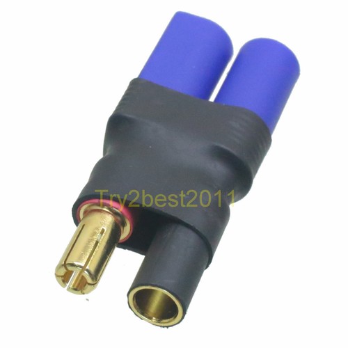 No Wires Connector: EC5 Male to 5.5MM Bullet for Turnigy Lipo Battery Adapter - Picture 2 of 2