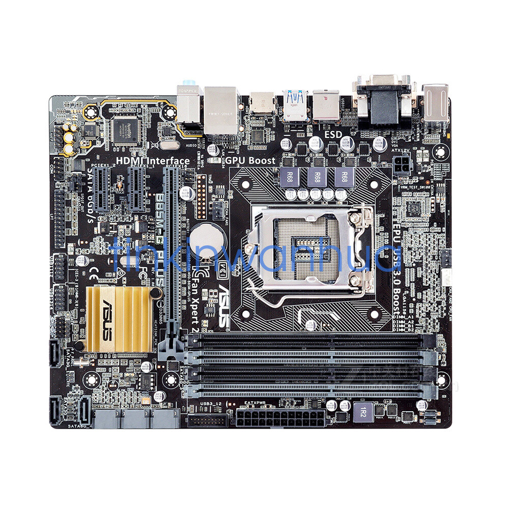 For ASUS B85M-G PLUS Intel B85 LGA 1150 DDR3 VGA+DVI+ Micro ATX