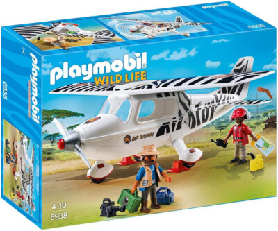 Original PLAYMOBIL  Wild Life 6938 - Safari Airplane