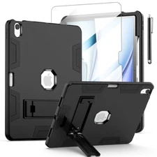 For iPad Pro Air 13-in M3/Air 11-in M3 M2 Case Shockproof Heavy Duty Stand Cover