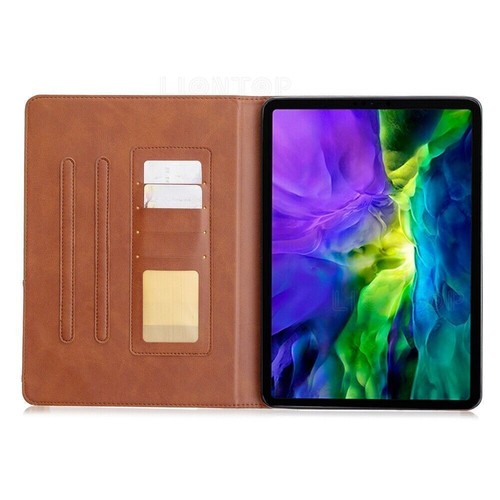 Leather Case Smart Cover For iPad Pro 12.9 11 10.9 10.2 9.7 5th 7th 8th Gen Mini - Picture 30 of 49