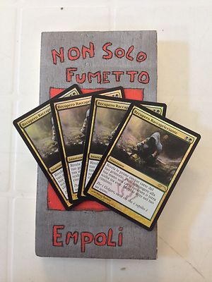 MTG - 1X PROMO FOIL GRUSELIGE ERHOLUNG / GRISLY SALVAGE - NM - ITALIENISCH