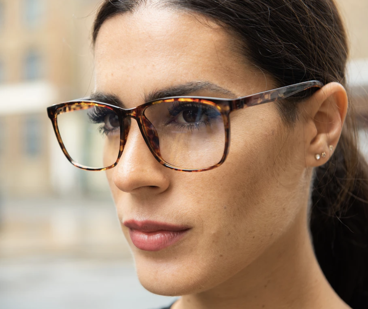 Ocushield Parker Anti Blue Light Glasses, Tortoiseshell, Unisex NEW