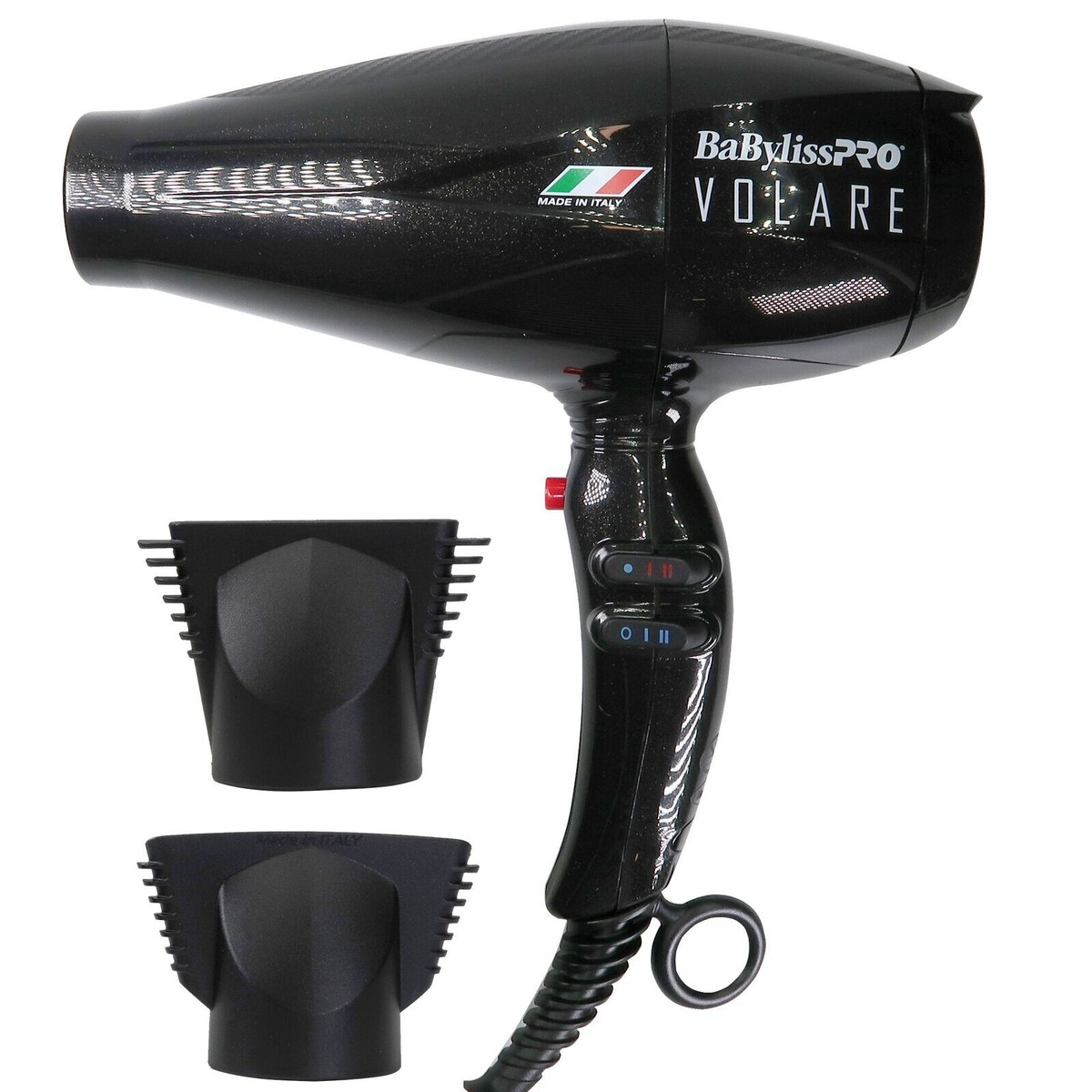 BaBylissPro Volare Nano Titanium Professional Hair Dryer (Black