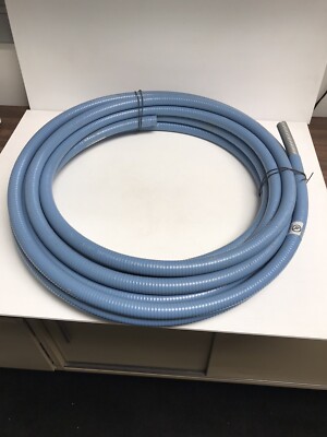 1/2  X 40ft. BlUE Liquid-Tite Flexible Metal Steel PVC Conduit Seal Tight