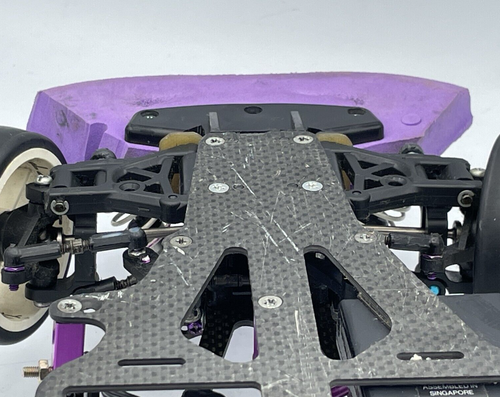 For parts HPI RS4 carbon chassis with motor and ESC vintage rare - Picture 16 of 18