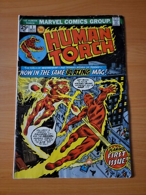 The Human Torch #1 VG Sehr Gut 1974 Marvel Comics Comic Heft