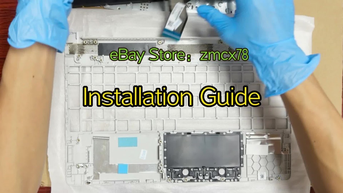 New HP Pavilion 15-cw1000 15-cw1015cl 15-cw1xxx Laptop Backlit Keyboard Silver E - Foto 8