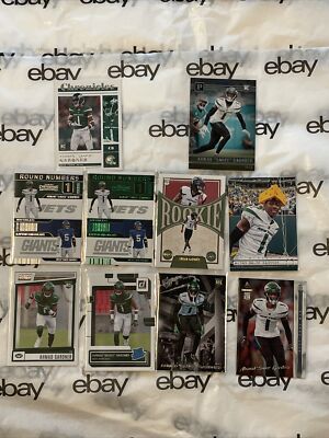 AHMAD  SAUCE  GARDNER - 10 - DIFFERENT -  ROOKIE - Football Card Lot