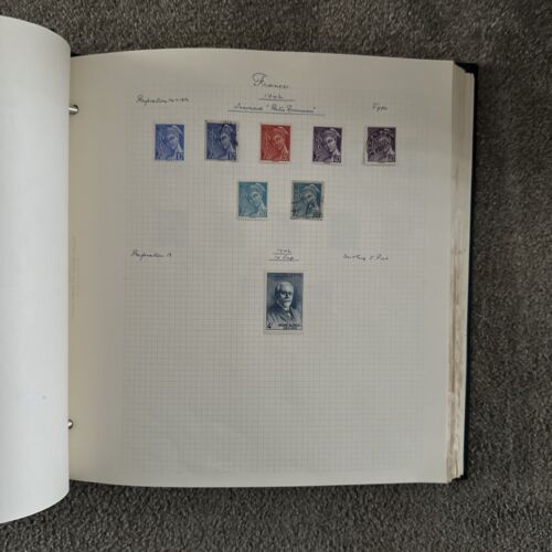 “FRANCE”SGDevon index Peg 1862-1977 x700+ unpicked hinged stamp album.VGC.BC🇺🇦 - Picture 24 of 24