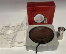 Bar Master Stainless Steel Bar Guide Tool with Two Sided Shot Glass In Box