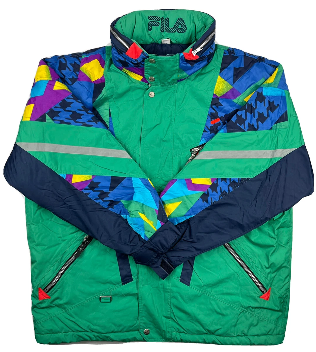 ☆90s FILA ICE TECH フリースジャケット テック系 イタリア製