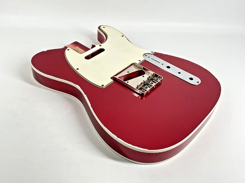 MJT Official Custom Vintage Aged Nitro Guitar Body Mark Jenny VTT Double Bound