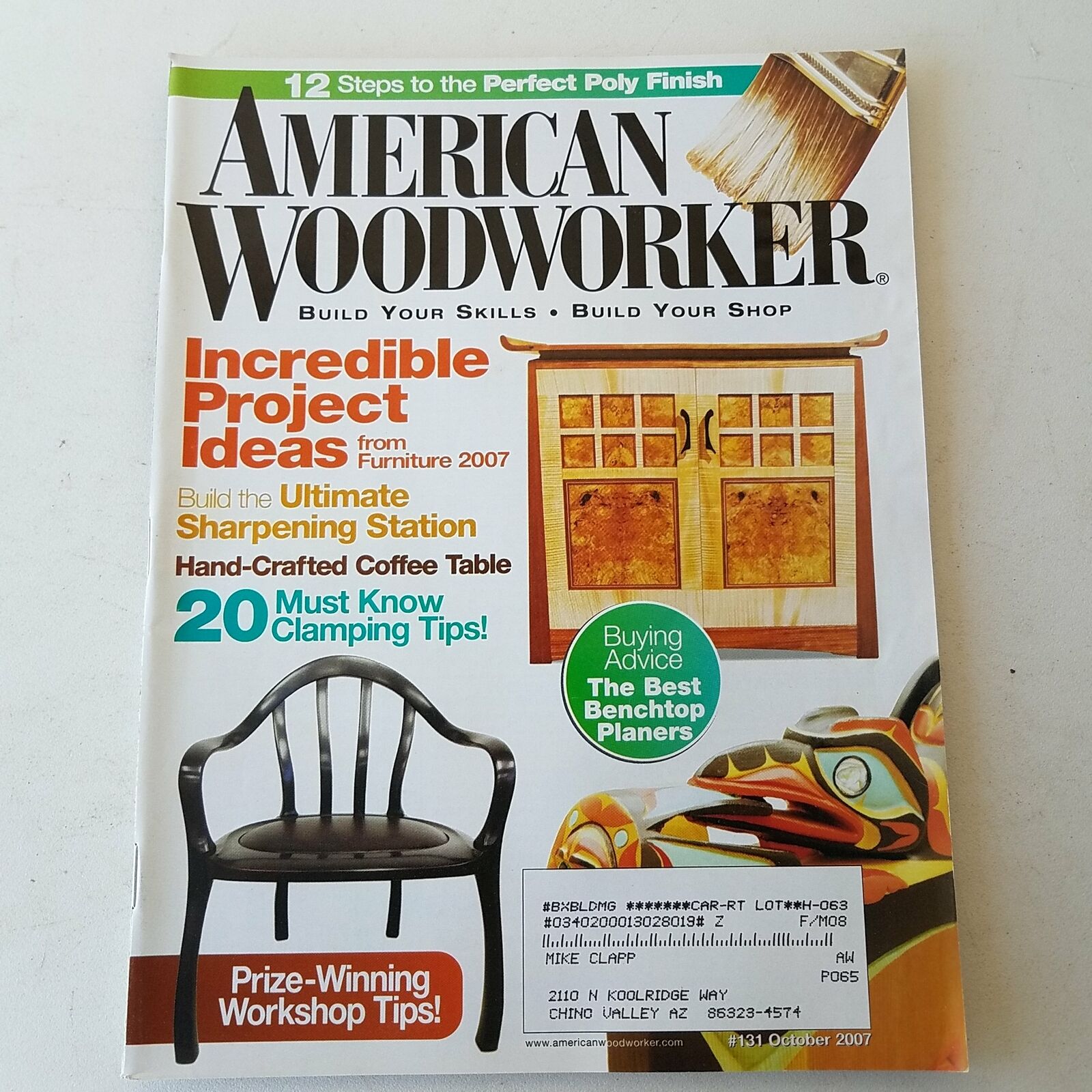 quality assurance American Woodworker Magazine #131 October Cheap super special price 2007