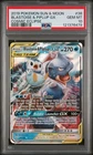 2019 POKEMON SUN & MOON COSMIC ECLIPSE #38 BLASTOISE & PIPLUP GX PSA 10