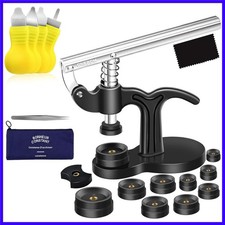 Watch Press Tool Set, Watch Repair Professional with Everything, for Various ...