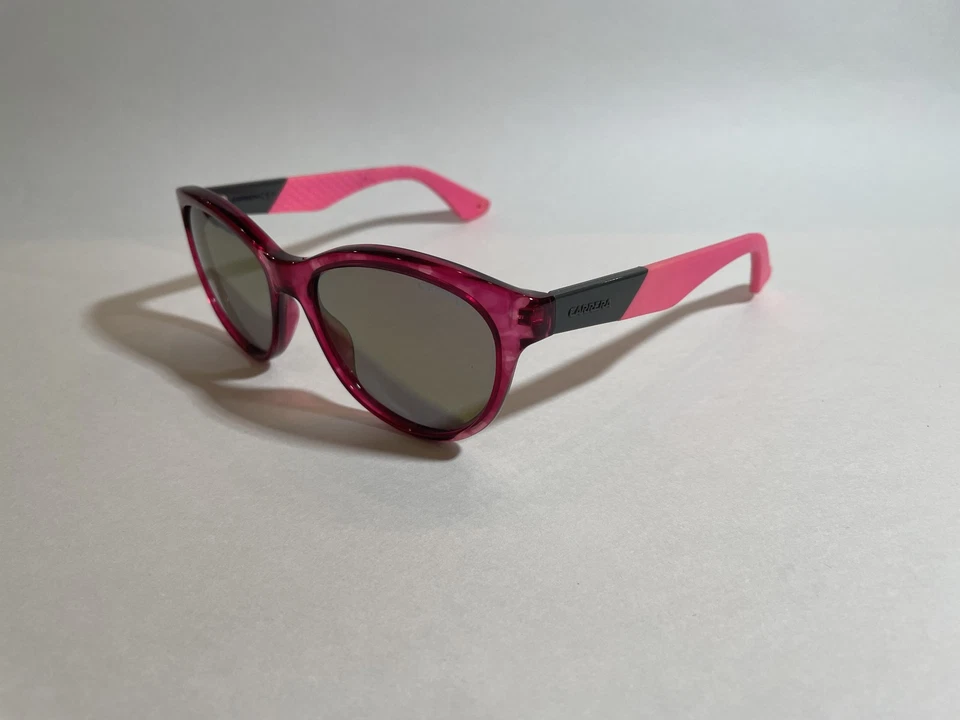 Auténticas gafas de sol Carrera 5011S 8GWE2 de plástico rosa para mujer grises espejadas Foto 2 de 3