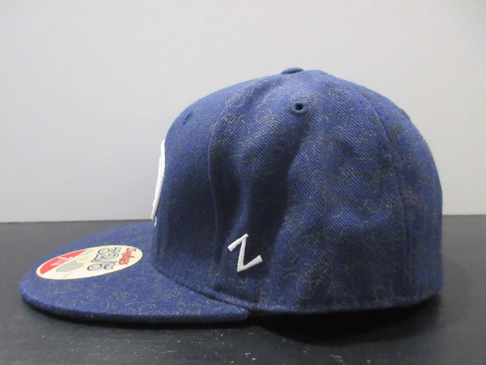 Penn State Nittany Lions Hat Cap Fitted Mens 7 1/4 Blue Football Zephyr 90s - Image 3 of 4