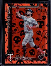 2025 Topps Update Kody Clemens Holiday Mummy #/50 Twins