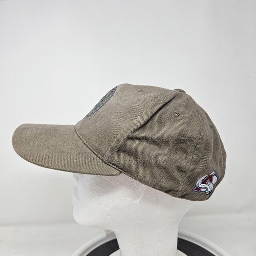 Colorado Avalanche Hat Cap Strap Back One Size NHL Hockey Playoffs Retro Mens - Picture 5 of 8