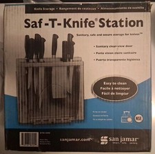 Knife Station, Genuine San Jamar STK1008 Saf-T *NEW in Box**