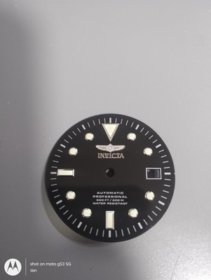Invicta Mens 0420 Pro Diver Dial Quadrante Zifferblatt Dial