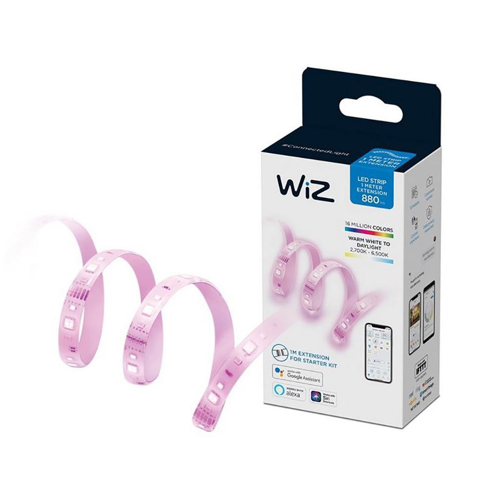 Wiz LED Smart+ Strip 1m 11W 880lm RGBTW CCT Dimmable WiFi Extension