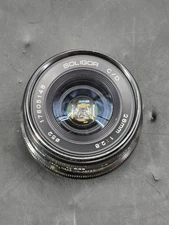 Soligor Wide-Auto 1:2.8 f=28mm Camera Lens