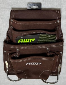 AWP Suede Leather Tool Pouch - 1LS-688-2 (Free S/H)