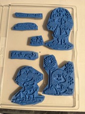 Lot de 7 timbres The Angel Company " Oh non elle n'a pas " neufs