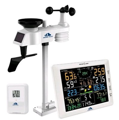 Airaintech Wi-Fi Smart Weather Station Big 10'' Color LCD Display (Open Box)
