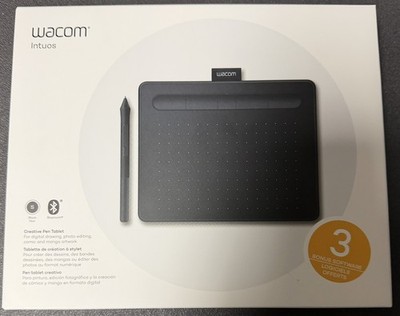 Wacom Intuos S Wireless Bluetooth Drawing Tablet CTL4100WLK0-AA NEW SEALED fast