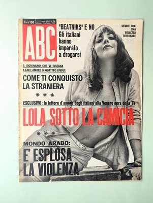 ABC 18 Juni 1967 Debbie Fox-Lola Falanа-Lorena Midi-Brigitte Bardot-Stubing