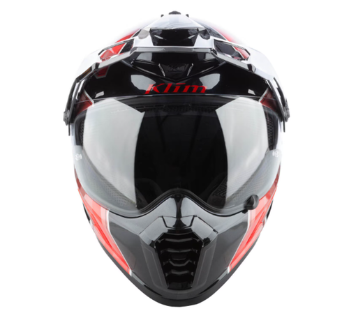NEW Klim Krios Pro Helmet Spectrum Black Fiery Red - Picture 5 of 8
