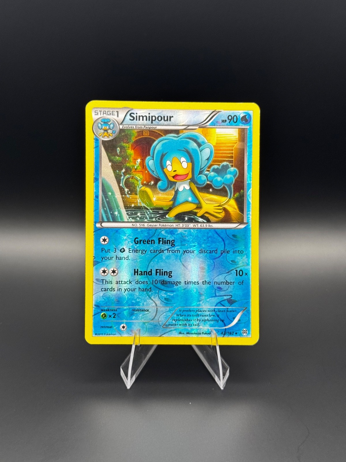 Simipour 42/162 Breakthrough Reverse Holo