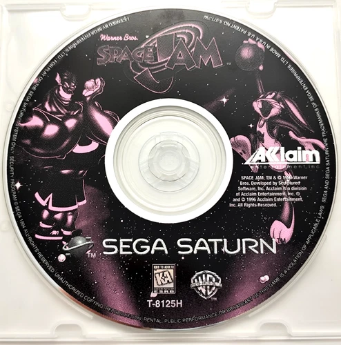 Space Jam (Sega Saturn, 1996) *Disc Only* Tested Working & Cleaned!
