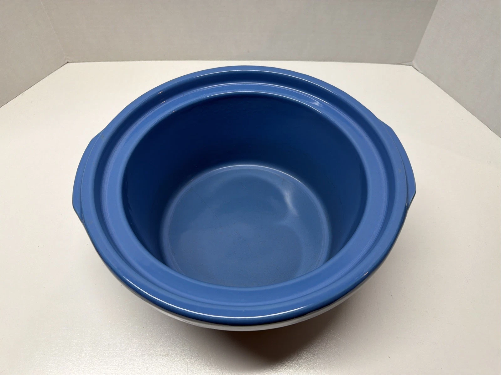 OEM Crock Pot BLUE Rival Stoneware Replacement 5 Quart Insert Model 3355 GENUINE