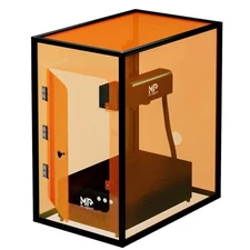Monport Laser Engraver Enclosure 720x470x800mm Smoke Purifier Noise Reduce