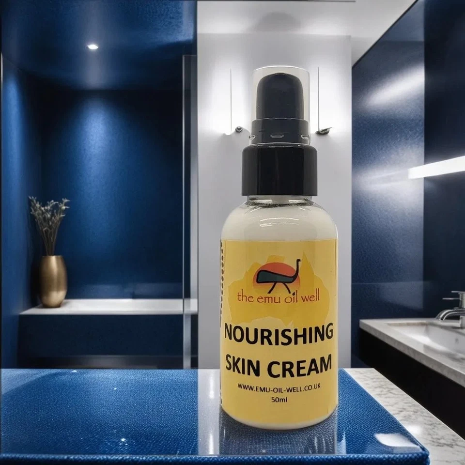 EMU OIL WELL Skin Cream with Emu Oil for Dry & Damaged Skin