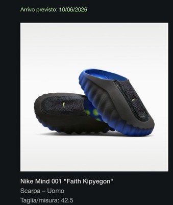Nike Mind 001 Faith Kipyegon EU 42,5 US 9